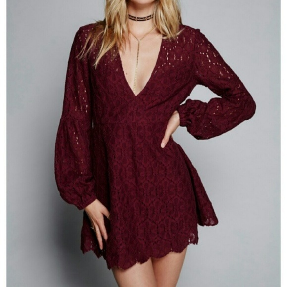 Free People Dresses & Skirts - 🍒NWOT🍒 FREE PEOPLE LACE DRESS 4